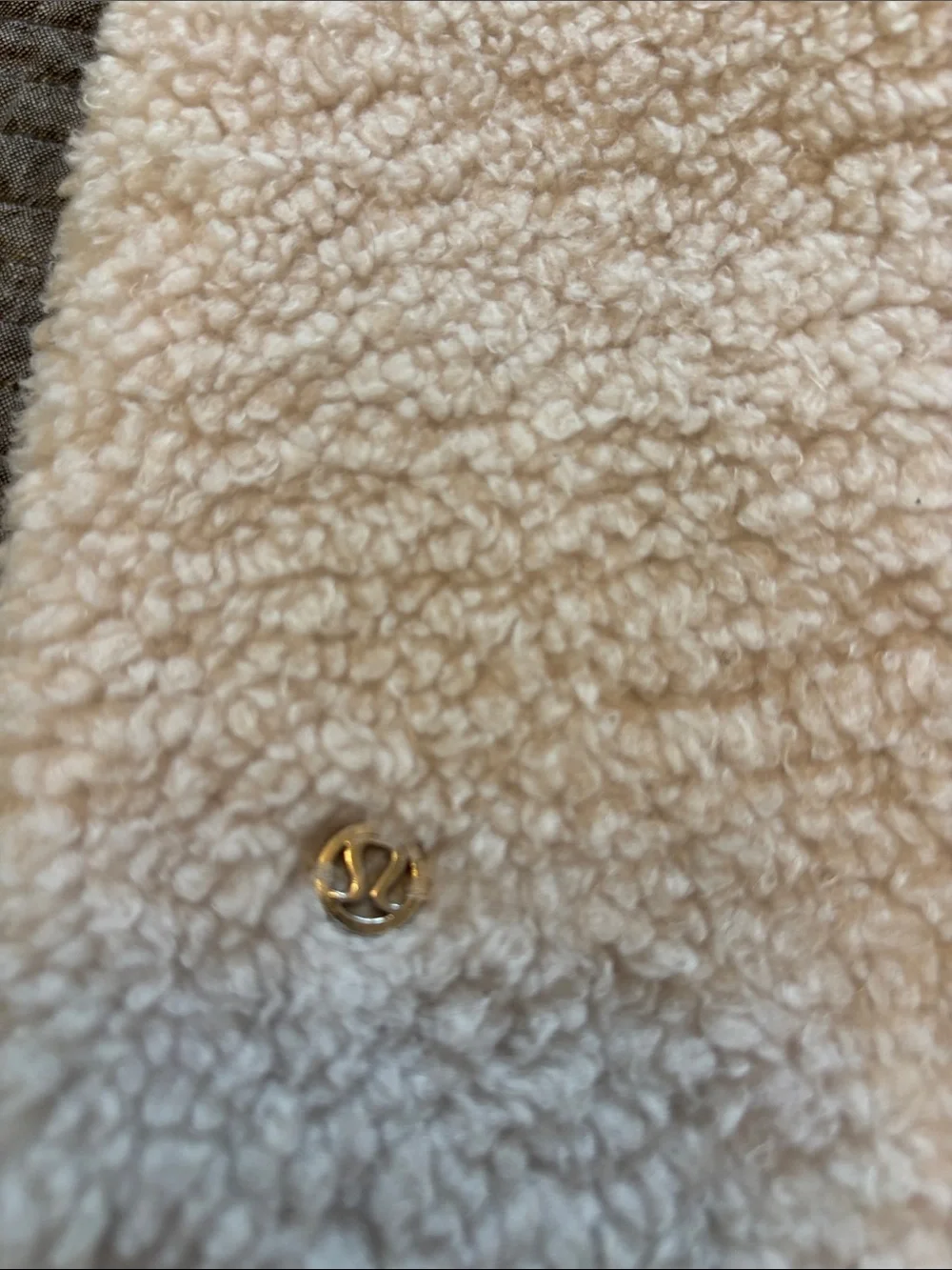 Lululemon Cozy Cream Sherpa Zip Jacket